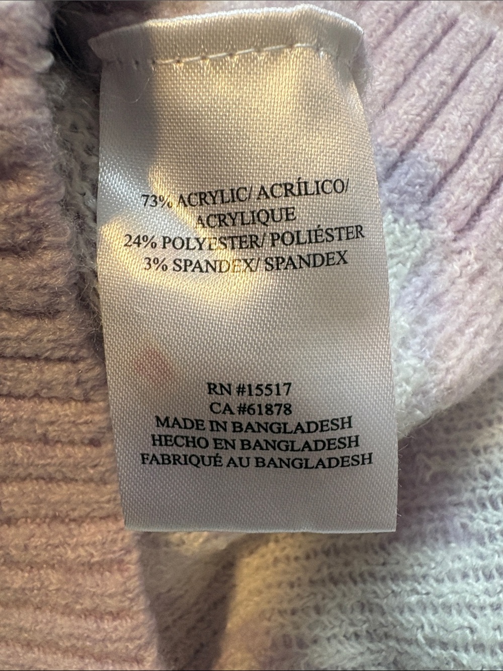 Vince Camuto Girls Sweater Size 7 - Picture 5 of 5